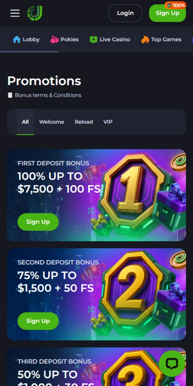Unlock exclusive rewards and promotions in the JeetCity app.