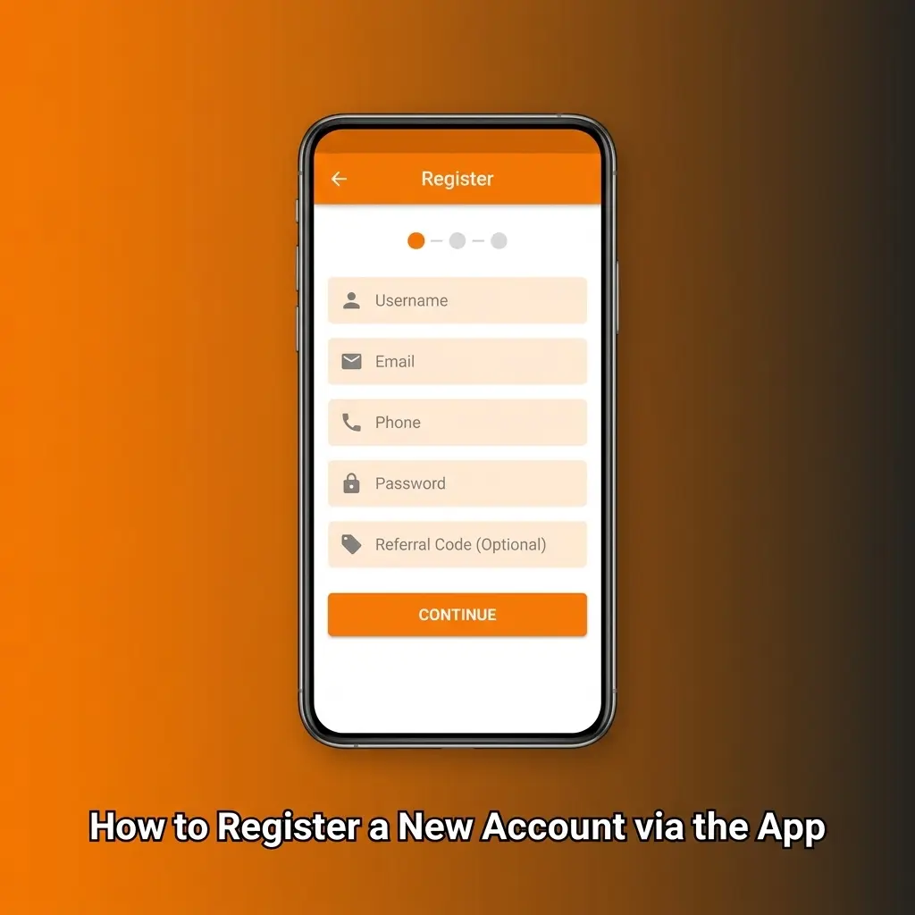 JeetCity app registration steps showing sign-up form with phone, email, and social media options for Australian users
