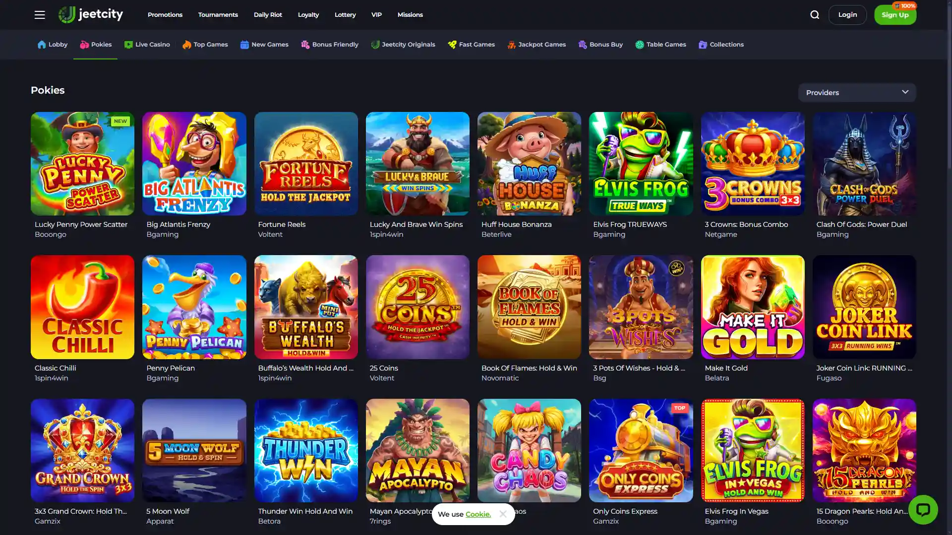 Explore thousands of exciting slot games on the JeetCity platform.