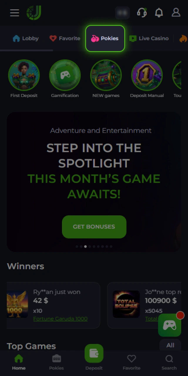 Explore the official JeetCity games lobby to select your favorite slot.