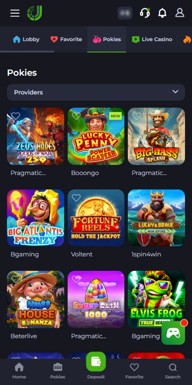 Adjust your bet size and spin the reels on JeetCity slot machines.